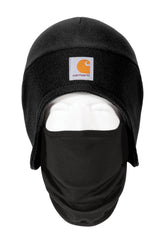 Carhartt® Fleece 2-In-1 Headwear - Black - OSFA